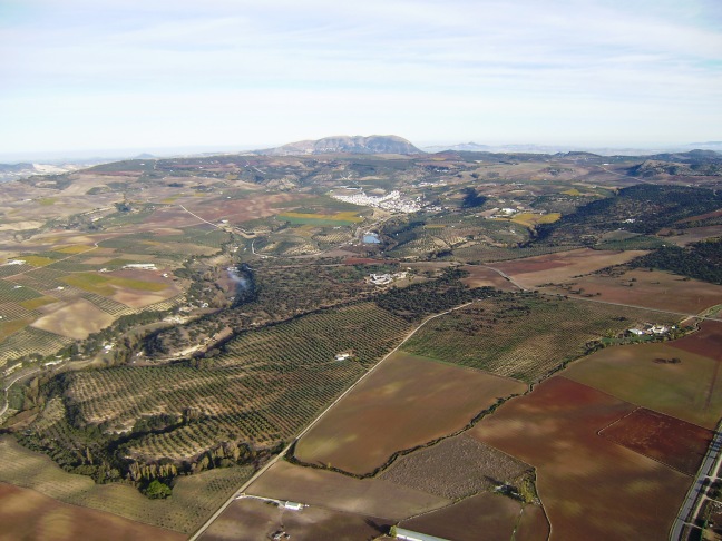 Vista de Alcalá del Valle. Foto: JOSÉ DURÁN