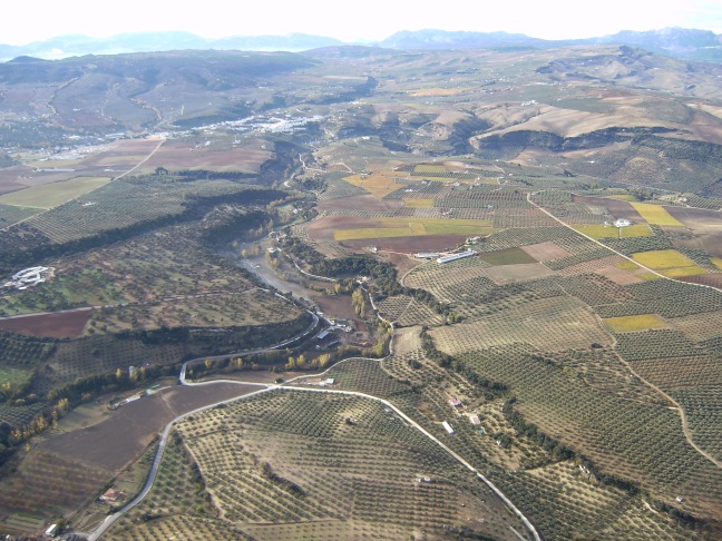 Vista del arroyo de Alcalá, tomada desde Pagodulce. Foto: JOSÉ DURÁN